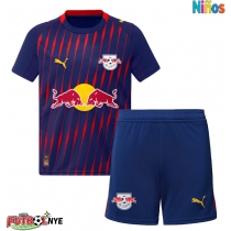 Camiseta RB Leipzig Conrad Harder #11 Visitante Equipación para niños 2025-26 manga corta (+ pantalones cortos)
